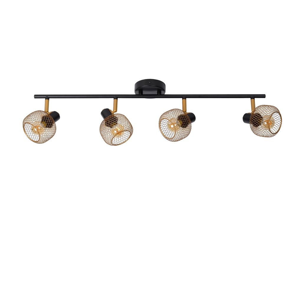 Lucide PlafondlampjeMaren 4-lichts goud - 77978/04/02